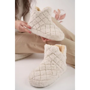 Kadın Panduf Ev Botu Ev Ayakkabısı Kalın Hafif Taban