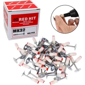 Red Hit MK32 Pul Başlı Barutlu Çivi 32 mm (100 Lü Paket)