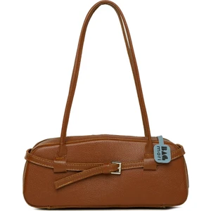 Taba  Deri Kemerli Ince Askılı Çanta