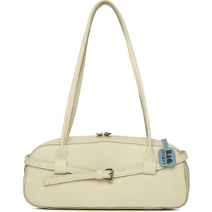 Taba  Deri Kemerli Ince Askılı Çanta