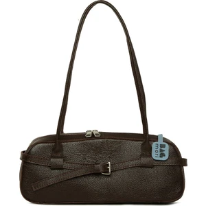 Taba  Deri Kemerli Ince Askılı Çanta