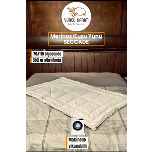 Yüncü Hanım Merinos Kuzu Yünü Seccade