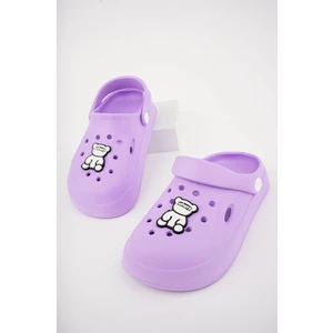 Unisex Çocuk Figürlü Sticker Sandalet-Terlik