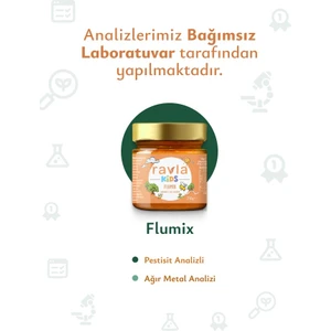 Kids Flumix 250g Baharatlı Bal Karışımı - Ihlamur Balı, Propolis, Zencefil, Zerdeçal, Karabiber ve Karanfil