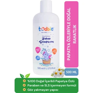 500 ml Bebek Saç & Vücut Şampuanı, Yeni Doğan, Göz Yakmayan,Boyasız,Alkolsüz,Parabensiz,Sles içermeyen