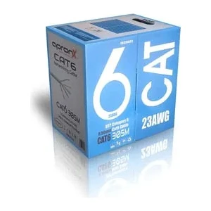 Cat6 23AWG 305Mt 0,50mm Gri Utp Kablo
