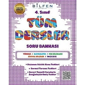 Bilfen Yayıncılık  4. Sınıf Tüm Dersler Soru Bankası