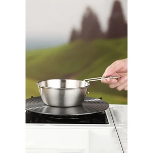 Çelik 550 Ml Katlanır Kulp Ölçekli Kamp Ve Piknik Kasesi  Mt103