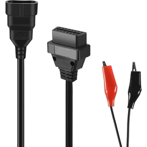Fiat 3 Pin Lancia Için 16 Pin Obdıı Obd2 Obd-Iı Konnektör Adaptörü (Yurt Dışından)