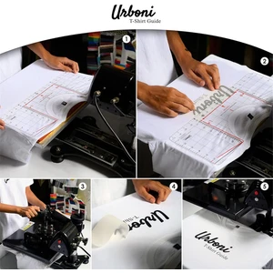 Vinil Hizalama ve Ortalama Tasarımları Için Tişört Cetvel Kılavuzu (Yurt Dışından)