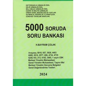 5000 Soruda Soru Bankası Hacı Bayram Çolak 2024