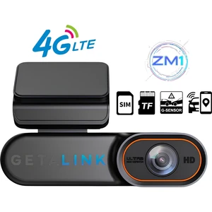 ZM1 4G SIM Kart Soketli HD Araç İçi Kayıt Kamerası GPS+ G-Sensör Uzaktan Canlı Araç Takip, Ses Dinleme
