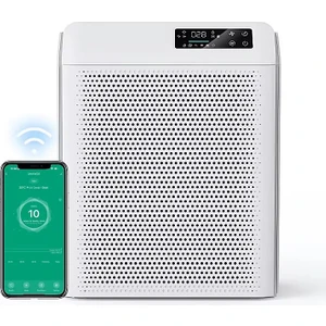 Pure Flat Hava Temizleme Cihazı, Iyonizer + Uv, Yedek Hepa Filtre