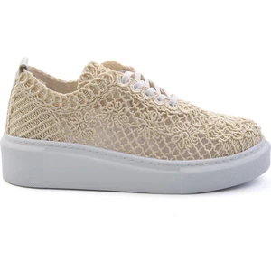 Bej Leather Kadın Sneaker K01303018716