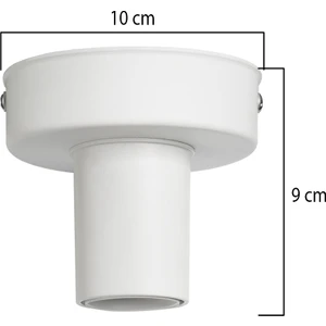 Rulo Tekli Plofonyer Avize Beyaz