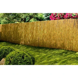 200CM Yükseklik x 300CM Genişlik Doğal Bambu Kamış Hasır Çit Dekoratif Bahçe Balkon ve Duvar Çiti Reed Fence