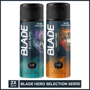 Erkek Deodorant Hero Selection Serisi Tanışma Seti 2x150 ml