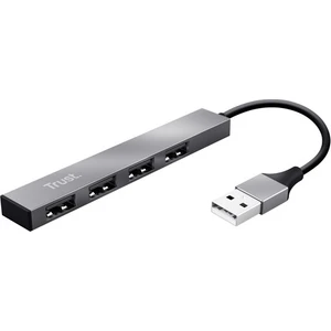 23786 Halyx Mini USB 2 Hub Alüminyum 4 Bağlantı Noktalı Pc, Laptop, Mac Için - Gümüş