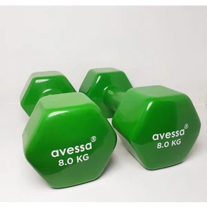 8 kg Vinil Dambıl Pvc 2 Adet