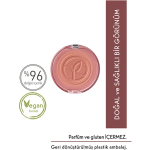 Yves Rocher Gül Pembesi Pudra Allık 3.3 g – Yüksek Pigmentli, Vegan ve Mat Formül ile Doğal Sağlıklı Görünüm, Tüm Cilt Tipleri