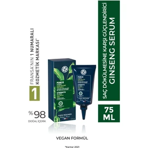 Yves Rocher Güçlendirici Ginseng Serum - Saç Dökülmesine Karşı / Anti-Chute -Vegan -75ml