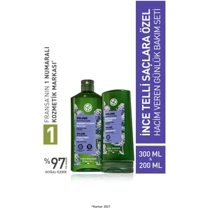 Yves Rocher Ince Telli Saçlar Için Orjinal Boy Şampuan, Saç Kremi Seti-9916603