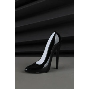 Silvio Monetti Topuklu Ayakkabı Şeklinde Siyah Gazlı Çakmak - 25CAK103M01