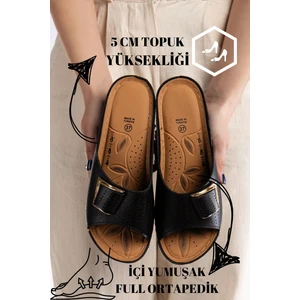 Günlük Ortopedik Terlik Anne Orta Yaş Genç Ev & Dışarı Terliği