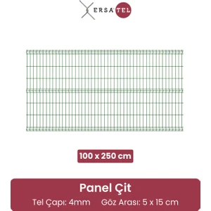 Ersa Tel Panel Çit Teli 100 x 250 cm