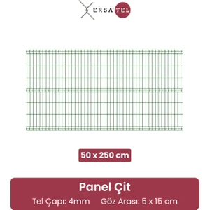 Ersa Tel Panel Çit Teli 50 x 250 cm