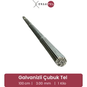 Ersa Tel Çubuk Tel 3.00Mm 100CM 1kg