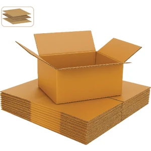 Packmai 30X20X15 cm Koli-Kutu | 10 Adet | Hafif Eşya Kolisi Tek Oluklu 3mm Karton Kutu