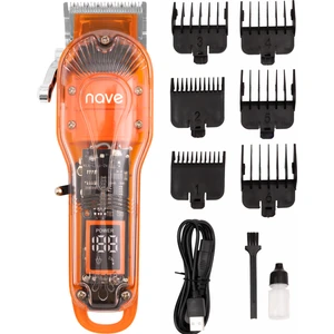 Bq-01 Kablosuz Profesyonel Tıraş Makinesi | T-Bıçaklı, Lcd Ekranlı, Usb Şarjlı, 6 Taraklı