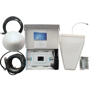 Gsm Sinyal Artırıcı Şebeke Telefon Internet Yükseltici 3 Band Set Ultra Güç 900 1800 2100