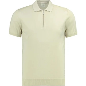 Anthony Jackson Erkek Fit Fermuarlı Triko Polo Tişört Stefano