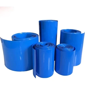 Absol Enerji Batarya Pvc Kaplama Shrink - 180MM - Isıyla Daralan Makaron - 1 Metre - Mavi