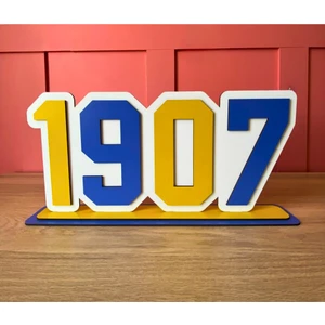 Takım Kuruluş Yılı, Hediyelik 1907 Fenerbahçe Sarı-Lacivert Doğum Günü, Özel Gün Masa Dekoru