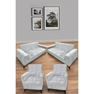 Hansarayhome Kadife Lastikli 3 3 1 1 Koltuk Örtüsü Takımı| Kanepe Kılıfı| Çekyat Örtüsü Kılıfı