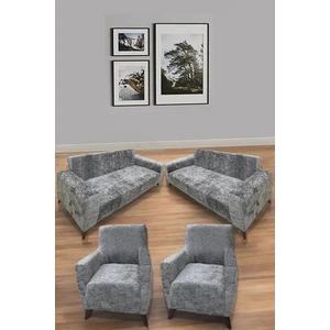 Hansarayhome Kadife Lastikli 3 3 1 1 Koltuk Örtüsü Takımı| Kanepe Kılıfı| Çekyat Örtüsü Kılıfı