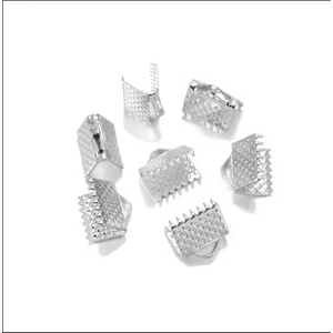 Yiğit Aksesuar 1 Cm Gümüş Kaplama Timsah Kapama 100 Adet