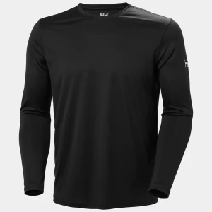 Helly Hansen Helly Hansen Hh Tech Crew Ls 2.0 Uv Üst Erkek Antrasit Tshirt HHA.49582-HHA.980