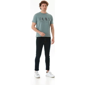 Fermuarlı Straight Jean Pantolon