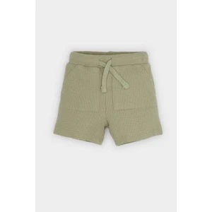 Erkek Bebek Beli Lastikli Waffle Şort C2221A525SM