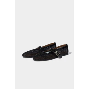 Kadın Tek Bantlı Düz Taban Babet E2408AX25SM