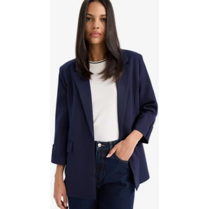 Regular Cepli Apoletli Blazer Ceket F3694AX25SM