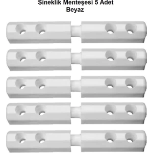 Sineklik Menteşesi 5 Adet Beyaz