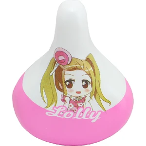 Lolly Pembe Kız Çocuk Bisiklet Selesi Yaylı