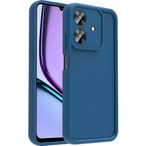Tekno Grup  Realme Note 60 Kılıf Kamera Korumalı Ananas Kapak - Koyu Yeşil