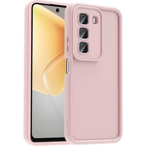 Infinix Hot 50 4g Kılıf Kamera Korumalı Tkgn Ananas Kapak - Pembe