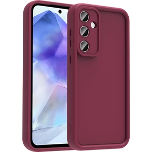Tekno Grup  Samsung Galaxy A56 Kılıf Kamera Korumalı Ananas Kapak - Mürdüm